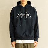 MASS THORN DESTROYED HOODIE MFHHD004-NV
