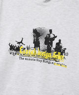 BLUES BAND HOODIE LIGHT GREY(CV2ESUM406A)