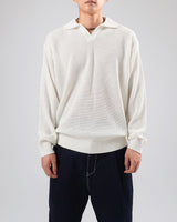 Vカラーメッシュニット/V collar mesh knit 5color