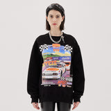 クラシックレーシングスウェットシャツ / Classic Racing Sweatshirt (4 color)