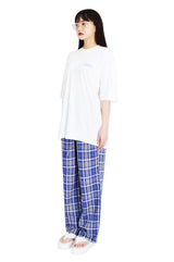マタープリントラッシュオーバーショートスリーブTシャツ/Matter printing rash over short sleeve t-shirts (white)