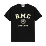MCT U04 Black/Cream concept loose T-shirts