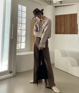 Extended Sleeve Flap Pocket Shirt(3 color) (6595314188406)