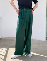 Double Belt Wide Pants (6686089937014)