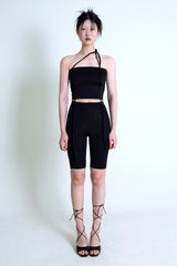 ストリングチューブトップ/STRING TUBETOP BLACK