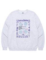 アニマルキングダムスウェットシャツ/ANIMAL KINGDOM SWEATSHIRT LIGHT GREY(CV2CFUM463A)
