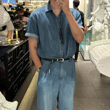 [Premium] Acline denim shirt (blue)