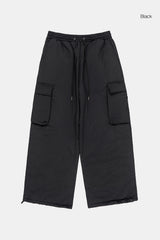 ワイドカーゴナイロンパッデッドパンツ