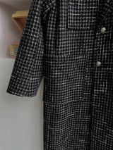 ツイードカスタムダブルコート/Tweed Custom Double Coat (6631792312438)