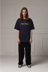 Basic logo tee - Navy (4622112882806)