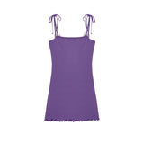 ジュリエッツキャットミニドレス / 0 3 juliet's cat mini dress - PURPLE