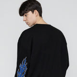 Elbow Flame Smile Sweatshirt