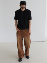 ウッディウォッシングワイドジーンズ/Woody washing wide jean