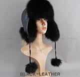 Fox fur hat