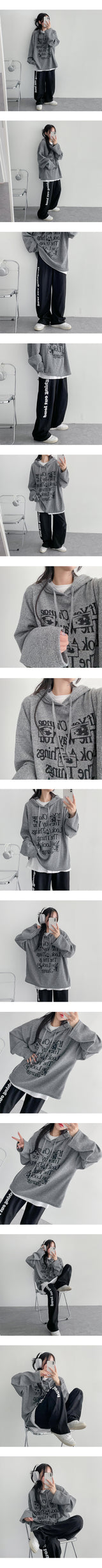 Look the Vintage Knit Hoodie