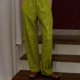 トロピカルバンディングパンツ / TROPICAL BANDING PANTS_GREEN