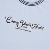 COLOR COMBINATION CROP T-SHIRT [SKY]