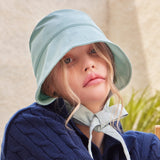 Stud logo strap bonnet hat Mint