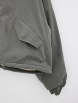 ウールショートパッドジャンパー / Wool short padded jumper (2color)