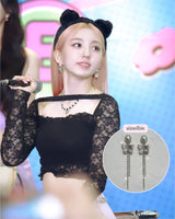  Urban Chic Butterfly Piercing (Kep1er Yeseo, LOONA Yves, Dreamcatcher Yoohyeon, Jiyu Earrings)