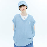 メッシュニットベスト / Mesh knit vest