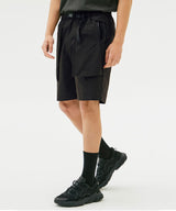 SIDE FLAP POCKET SHORTS (KHAKI) (6585208832118)
