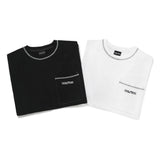 スティッチドベーシックロゴTシャツ / STITCHED BASIC LOGO TEE (2color)
