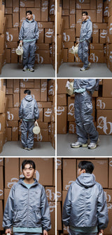 [24SS] サイドパッカリングポケットパンツ GREY