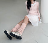 バレリーナリブレッグウォーマー / Ballerina Ribbed Legwarmer (3 colors)