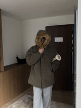ASCLO Himalayan Fur Hood Jacket (3color)
