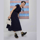 Haleyon dress (navy) (6684225503350)
