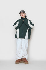 ウェーブカラーリングジップアップ / Wave Coloring Zip-Up