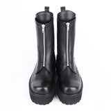 フロントジップハイブーツ / FRONT ZIP-HI BOOTS