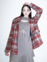 x Kyla Corste Wool Jacket (RED)
