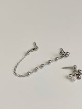 Volume ribbon two-pin piercing / 2 option