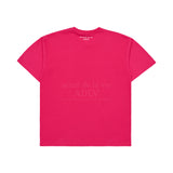 ファジーハートアートワーク半袖Tシャツ