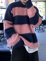 cander loosefit strip knit