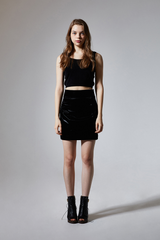 Vivid Knit Crop Top