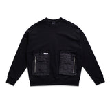 MA-1 POCKET DETAIL SWEATSHIRTS (2color) (6675691667574)