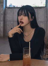 ポールアンドベーシックUネック長袖 (7color)