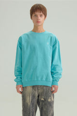 Uロゴ ピグメント スウェットシャツ グリーン / U LOGO PIGMENT SWEATSHIRTS [GREEN] (4413966647414)