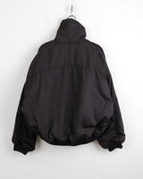 [MADE] Beckin high neck knit color combination balloon aviation jumper