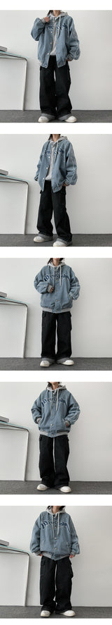 Chadstitch Saint-Cago Denim Wide Pants