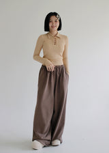 マストワイドトレーニングパンツ/Must wide training pants (2color)