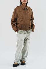Shape Suede Jacket (4color)