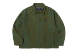 ロマンティックストリートジャカードジャケット/ROMANTIC STREET JACQUARD JACKET_KHAKI