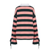 STRING DETAIL RUGBY T-SHIRT_PINK (EEOO1RLR02W) (6541196427382)