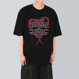 ハートグラフィックTシャツ / Heart graphic T-shirt