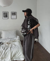 (UNISEX) ドスフリースストリングフード