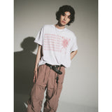 クリースナイロンバンディングパンツ / CREASE NYLON BANDING PANTS_INDIE PINK